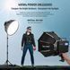 Студійний спалах на штатив NEEWER Q4 400W 2.4G TTL Flash з акумулятором та прямокутною сумкою 5600К, CRI 95+