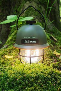 Ліхтар кемпінговий Nitecore LR40 (USB Type-C), армійський зелений