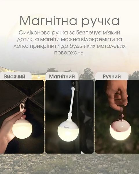 Кемпинговый фонарь с универсальным креплением Nitecore Bubble, Languid Lavender (100Лм, 3*ААА) 010108.4 фото