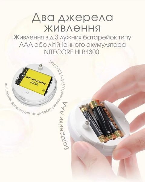 Кемпинговый фонарь с универсальным креплением Nitecore Bubble, Languid Lavender (100Лм, 3*ААА) 010108.4 фото