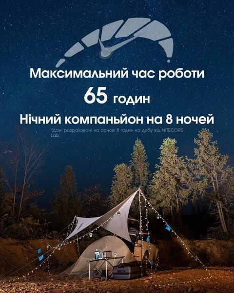 Ліхтар кемпінговий Nitecore LR40 (USB Type-C), армійський зелений 010105 фото