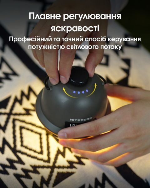 Ліхтар кемпінговий Nitecore LR40 (USB Type-C), армійський зелений 010105 фото