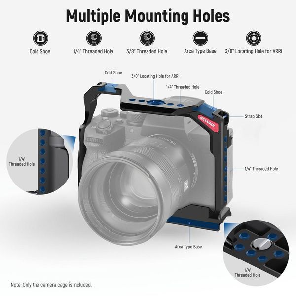 Клітка Neewer CA004 для камери Sony a7R V / a7 IV / a7R IV / a7S III / a1