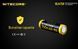 Акумулятор літієвий Li-Ion IMR 14500 Nitecore NL1475R 3.6V (750mAh, USB), захищений