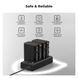 Комплект з двох акумуляторів 6600mAh та зарядного пристрою K&F Concept NP-970 для Sony (KF28.0047) KF28.0047 фото 5