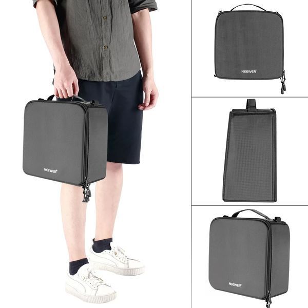 Сумка з м'якими перегородками для фототехніки Neewer NB-PT Black