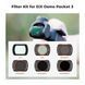 Набор магнитных фильтров K&F Concept UV+ CPL+ ND16&CPL+ ND32&CPL+ ND64&CPL+ ND256&CPL для DJI Osmo Pocket 3 SKU.2149 фото 5