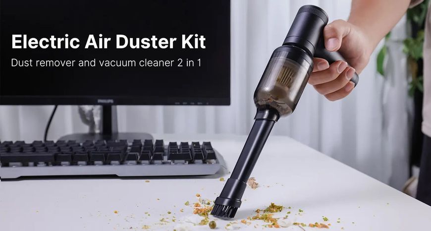 Насадки для компресора Ulanzi Electric Air Duster Kit C073GBR1 для чищення техніки 050206 фото