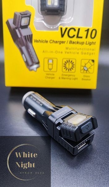 Nitecore VCL10 Многофункциональный фонарь от прикуривателя и автомобильное зарядное устройство 010413 фото