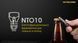 Титановий мультитул Nitecore NTO10