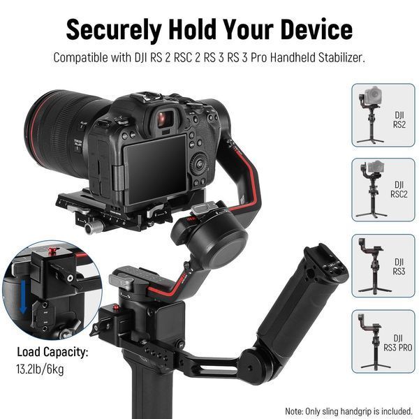 Ручка Neewer ST49 для стабілізатора DJI RS2/RSC2/RS3/RS3 PRO GIMBAL 10101298 фото