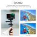 Набір світлофільтрів K&F Concept CPL+ND8+ND16+ND32+ND64+ND256 для DJI Osmo Action 4 та Osmo Action 5 Pro, 6шт. (SKU.2338)