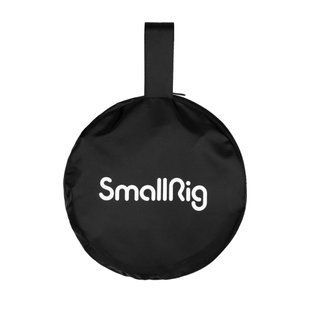 Портативний складний круглий фоторефлектор відбивач для студії SmallRig 5 в 1, діаметр 56см
