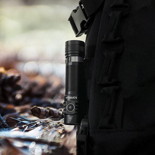 Компактний ручний кишеньковий EDC ліхтар Sofirn SC18 (1800Люмен, 1*18650, USB Type-C) 040103 фото