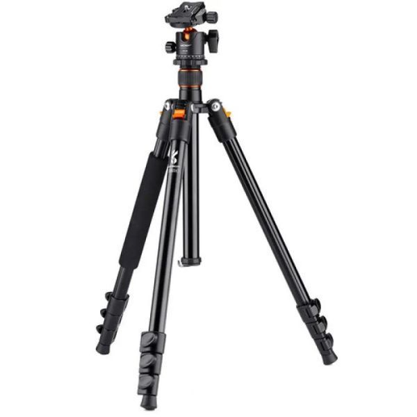 Професійний штатив для камери K&F Concept K234A1+BH-28 (висота 1,6м, вантажопідйомність 10кг) (KF09.080V1) KF09.080V1 фото