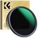 Світлофільтр K&F Concept Nano-D Series Variable ND2-400 зі змінною нейтральною щільністю 62мм (KF01.2359V1)