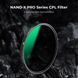 Поляризаційний ультратонкий світлофільтр K&F Concept Nano-X PRO CPL 62мм 36 покриттів з футлярем (KF01.2312) KF01.1989 фото 4