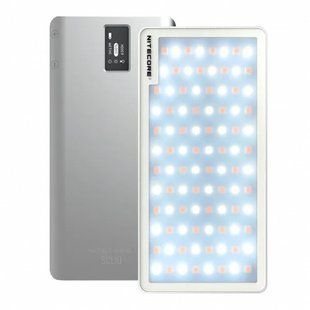 Світло накамерне Power Bank Nitecore SCL10 (96xLED, 800 люмен, 3 режими, Регулювання яскравості і кольорової температури,10000мАг) 011006 фото