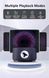 Bluetooth-колонка Sovenomund Ferrofluid із бездротовим зарядним пристроєм для смартфона 15 Вт Dark Grey