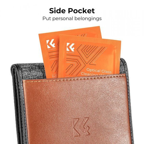 Водостойкий чехол футляр кейс K&F Concept для светофильтров 110*106 мм (круглые фильтры до 82мм включительно) (KF13.138) KF13.138 фото