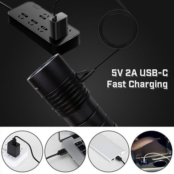 Надпотужний ручний перезаряджуваний ліхтар Sofirn SP36PRO (4* SST40 LED, 8000Люмен, 423м, USB Type-C, комплект з АКБ 3*18650) 040105 фото