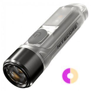 Потужний ультрафіолетовий міні-наключний ліхтар Nitecore TIKI UV (70Люмен, 12м, УФ 1000mW 365нм, USB Type-C) 010330 фото