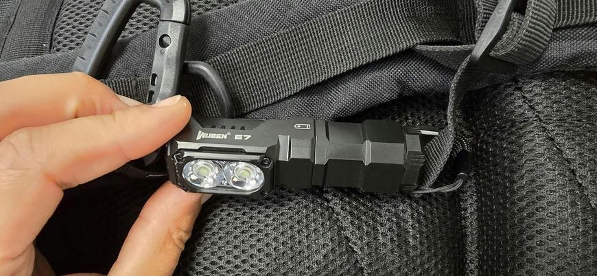 Подовжувач корпусу для акумулятора 18650 Wuben E7YCT для Wuben E7 Khaki 160402.4 фото