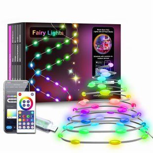 Розумна RGB гірлянда з дистанційним керуванням та синхронізацією музики Tuya Wifi 20м (USB-вихід) 130206 фото