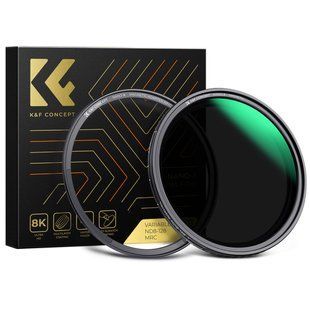 Магнитный светофильтр K&F Concept Nano-X ND8-ND128 (3-7 ст.) с переменной плотностью 58мм (KF01.1976) KF01.1980 фото