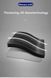 Парасоля зворотного складання з вбудованим ліхтарем, світловідбивачем та захистом від UV випромінювання Xiaomi чорна, автомат)