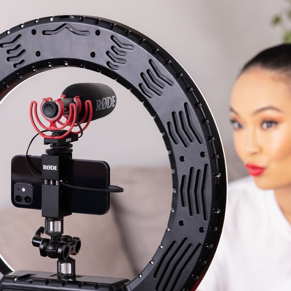 Легкий спрямований мікрофон Rode VideoMic GO II для камери, смартфона, планшета чи комп'ютера 090102 фото