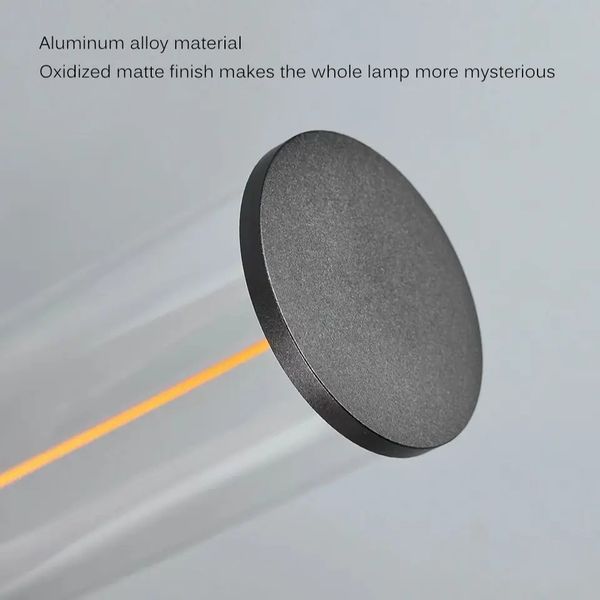 Декоративная настольная атмосферная лампа ночник Fila Night Grey 100237 фото