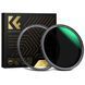 Магнітний світлофільтр K&F Concept Nano-X ND8-ND128 (3-7 ступенів) зі змінною нейтральною щільністю 58мм (KF01.1976)