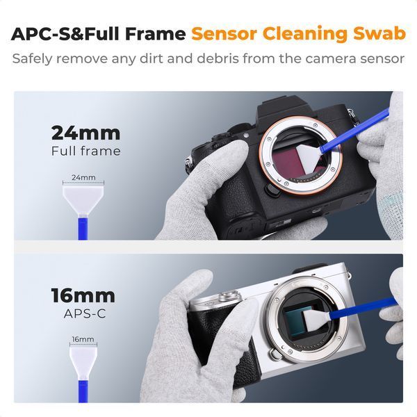 Професійний набір для чищення оптики K&F Concept Optical Cleaning Kit 23 в 1 для фото та відеотехніки (SKU.1868)