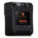 Акумуляторна V-Mount батарея K&F Concept KF-V99 6700mAh з цифровим екраном, PD 65 Вт USB-C, USB-A, BP/D-TAP, DC 12V (KF28.0024)