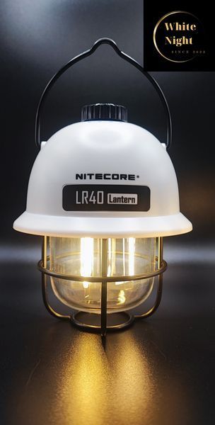 Ліхтар кемпінговий Nitecore LR40 (USB Type-C) білий