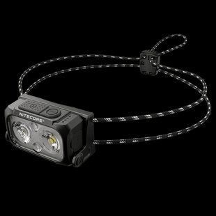 Налобний ліхтар Nitecore NU21, чорний (360Лм, 58м, 500мАг, USB type-C) 010220 фото