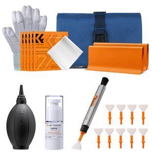 Професійний набір для чищення оптики K&F Concept Optical Cleaning Kit 23 в 1 для фото та відеотехніки (SKU.1919) SKU.1919 фото