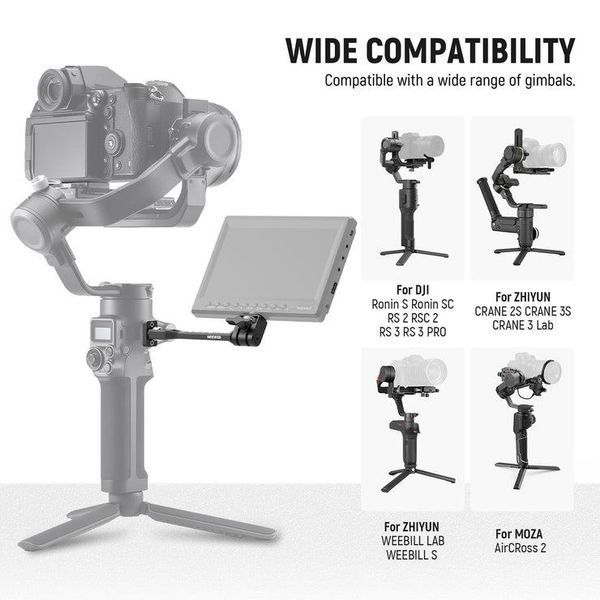 Регулируемый крепеж для полевого монитора Neewer GA005 для стедикама DJI, ZHIYUN, MOZA 10104400 фото