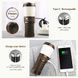 Акумуляторний кемпінговий ліхтар Sofirn BLF LT1 чорний, з функцією Power Bank (4*3000мАг), 2700-5000К