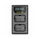 Двухканальное зарядное устройство Nitecore USN1 для аккумуляторов NP-FW50 камер Sony 010406 фото 1