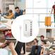 Настольное USB зарядное устройство хаб 8в1 240W GaN White (4*USB Type-C, 4*USB Type-A, быстрая зарядка) 120101.1 фото 6