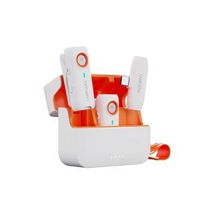 Бездротовий мікрофон Hohem MIC-01 White (2TX+1RX+зарядний кейс) Type-C для смартфонів, планшетів, ноутбуків 060104.3 фото
