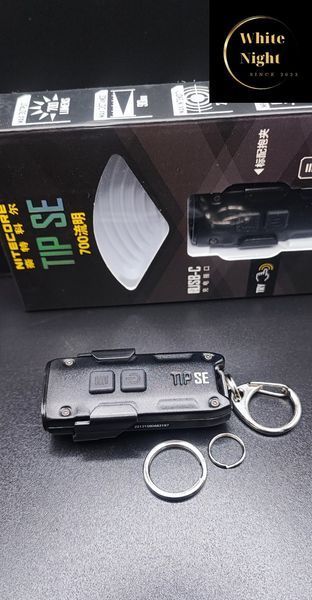 Nitecore TIP SE Ліхтар наключний (USB Type-C), чорний