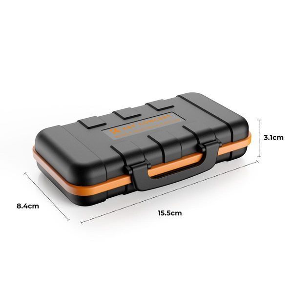 Водонепроникний футляр для SD карт та акумуляторів K&F Concept (KF31.079)