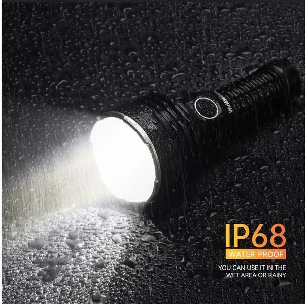 Мощный дальнобойный фонарь Wurkkos TS30S PRO (6000 Люмен, 1086 м, SBT90.2 LED BLF Anduril 2.0, IP68, 1*21700) 040401 фото