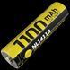 Акумулятор літієвий Li-Ion 14500 Nitecore NL1411R (1100mAh, USB-C) захищений 010711.1 фото 1