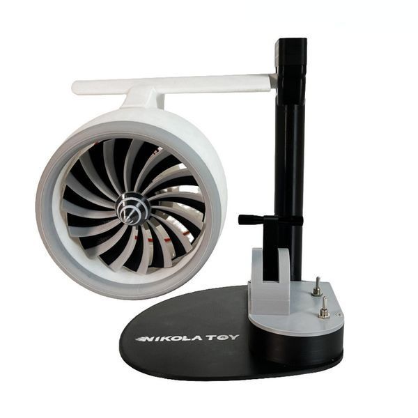 Вентилятор настільний декоративна прикраса Модель двигуна NIKOLATOY USB Turbofan з ультразвуковим розпилювачем 100312 фото