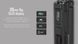 Компактний ручний кишеньковий EDC ліхтар з ультрафіолетом Imalent BL50 Black (3600Лм, 428м, 3000мАг)