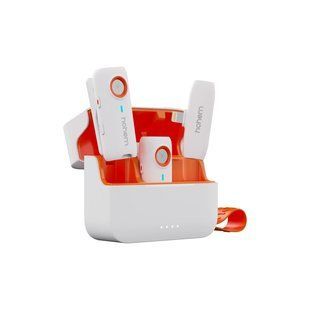 Бездротовий мікрофон Hohem MIC-01 White (2TX+1RX+зарядний кейс) з входом типу Lightning для iPhone 14 і менше 060104.6 фото